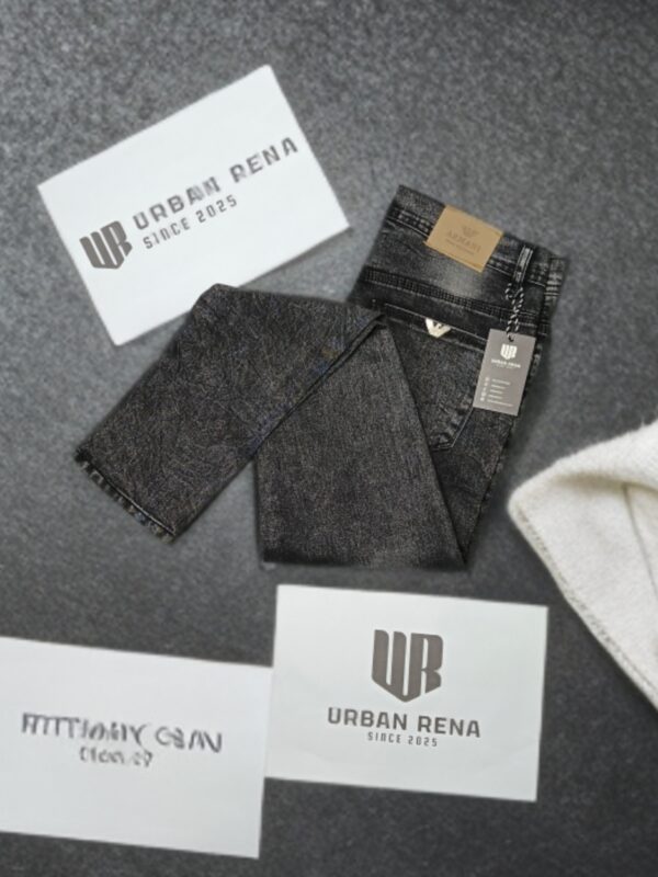 Armani  Charcoal Grey Denim - Image 6